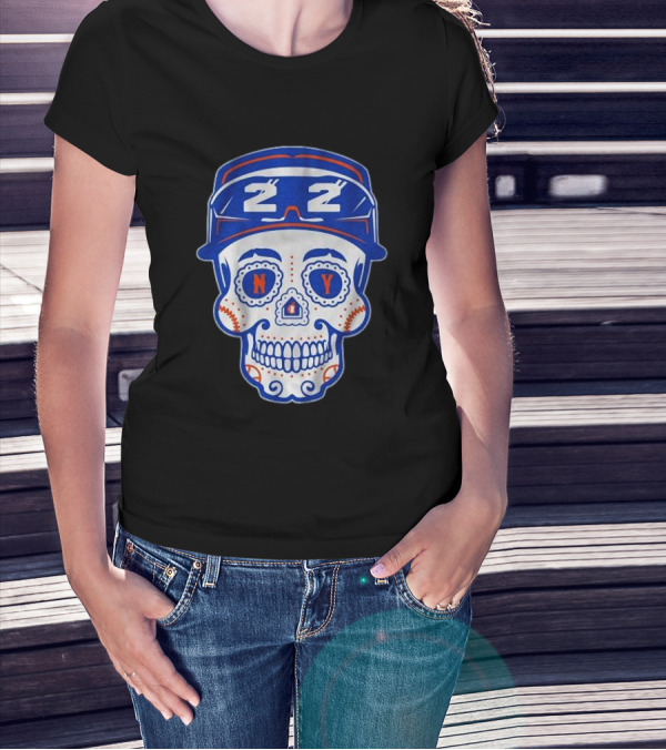 Juan Soto Sugar Skull NY 22 Baseball Cap T-Shirt