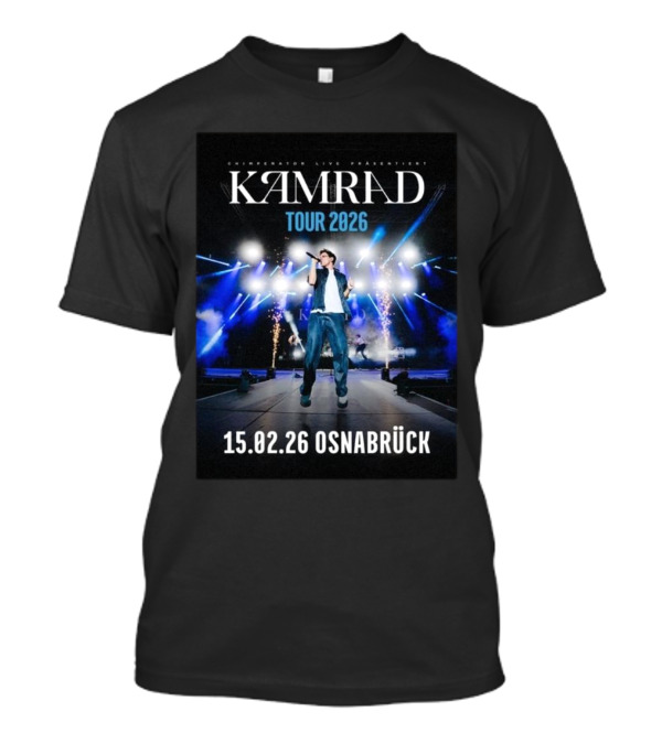 Kamrad Tour 2026 Osnabrück 15.02.26 Chimperator Live Präsentiert T-Shirt