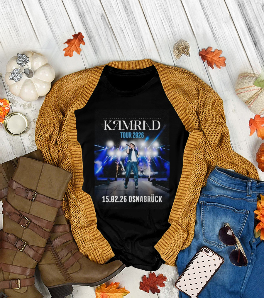 Kamrad Tour 2026 Osnabrück 15.02.26 Chimperator Live Präsentiert T-Shirt