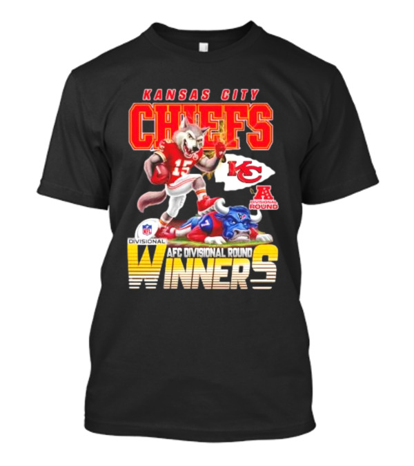 Kansas City Chiefs AFC Divisional Round Winners Defeat Houston Texans T-Shirt