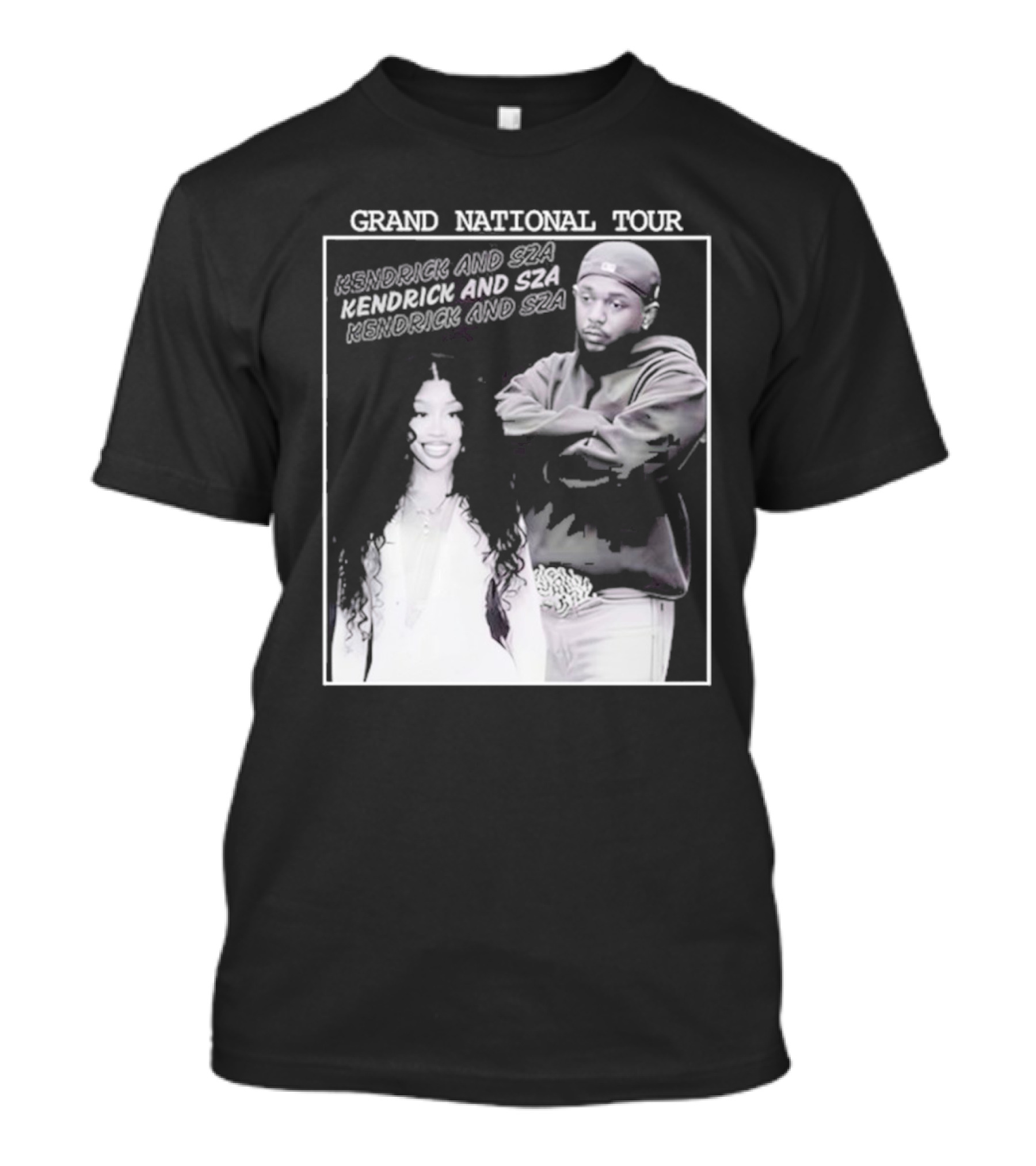 Grand National Tour Kendrick And SZA Album Kendrick Lamar T-Shirt