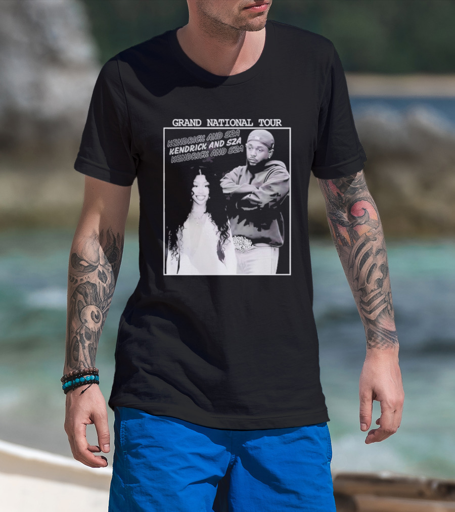 Grand National Tour Kendrick And SZA Album Kendrick Lamar T-Shirt