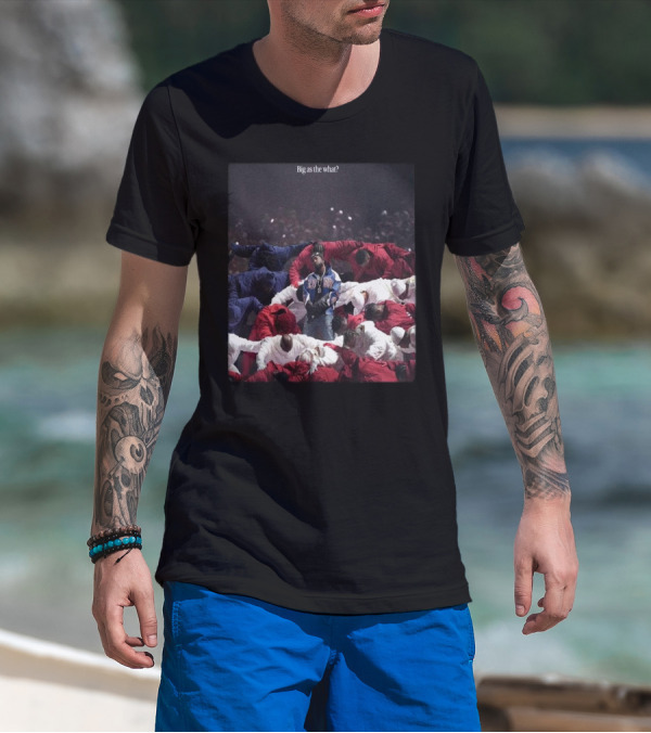 Kendrick Lamar In The Halftime Show Super Bowl LIX NFL Season Big As The What 2025 T-Shirt