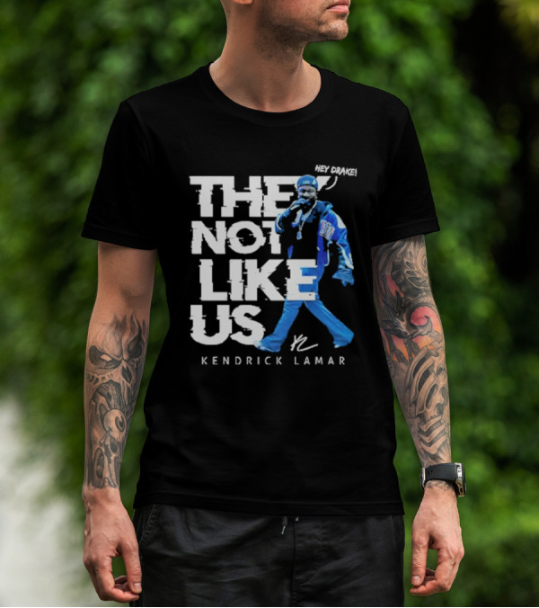 Kendrick Lamar They Not Like Us Super Bowl 2025 T-Shirt