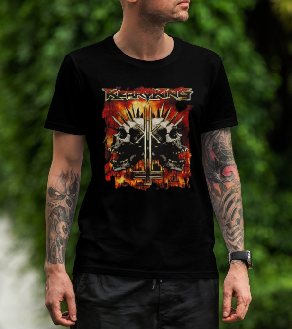 Kerry King Spikey Skull 25 ITIN Tour 2025 T-Shirt