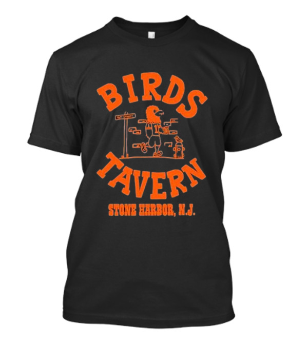 BIRDS TAVERN Stone Harbor N.J. T-Shirt