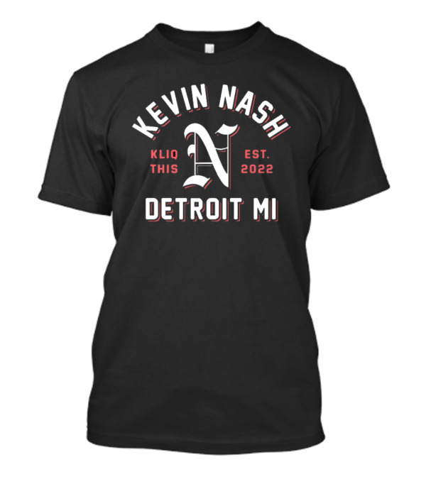 Kevin Nash Kliq This Detroit MI Est 2022 Retro Baseball Style T-Shirt