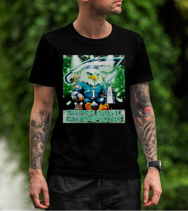 King Eagle Hurts Philadelphia Eagles Super Bowl Champions T-Shirt