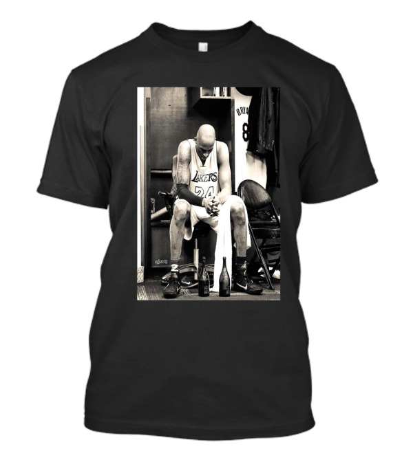Kobe Bryant Los Angeles Lakers 24 End Of An Era Mamba Out NBA T-Shirt