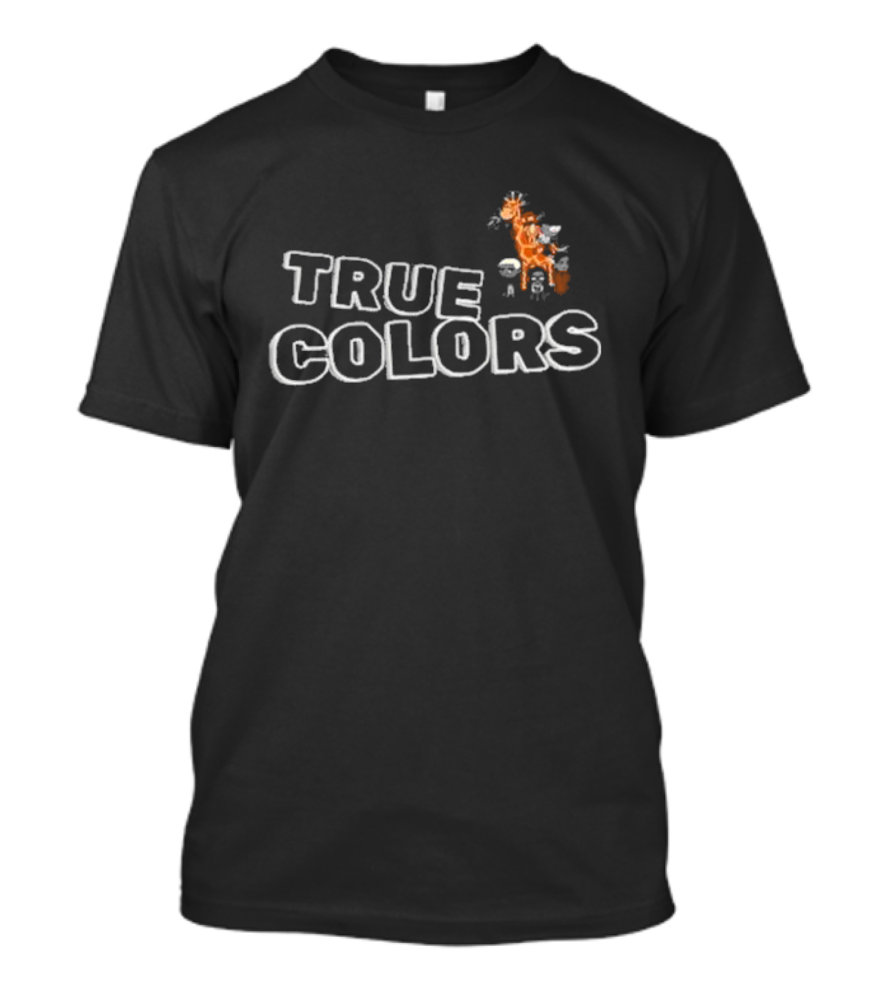 La Même Gang True Colors Lion Illustration T-Shirt