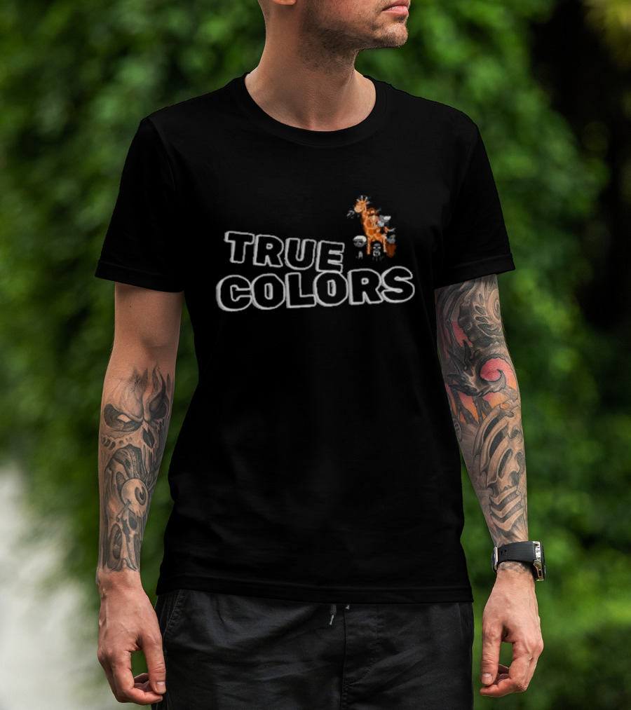 La Même Gang True Colors Lion Illustration T-Shirt