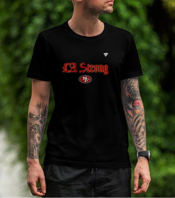 LA Strong San Diego 49ers SF Oval 2025 T-Shirt