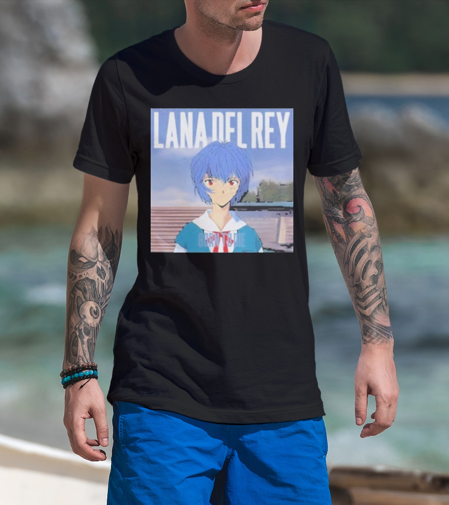Lana Del Rey Born To Die Rei Ayanami Crossover T-Shirt
