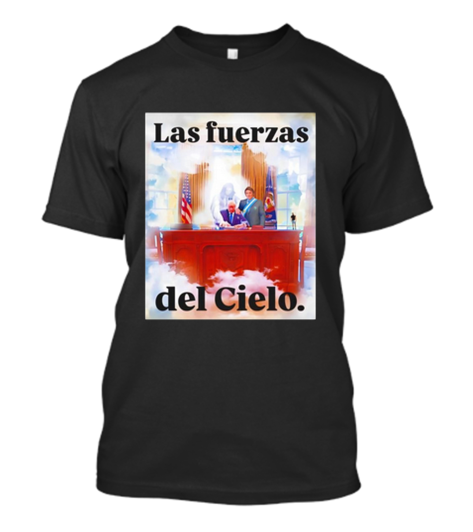 Las Fuerzas Del Cielo Argentina Heavenly Support T-Shirt