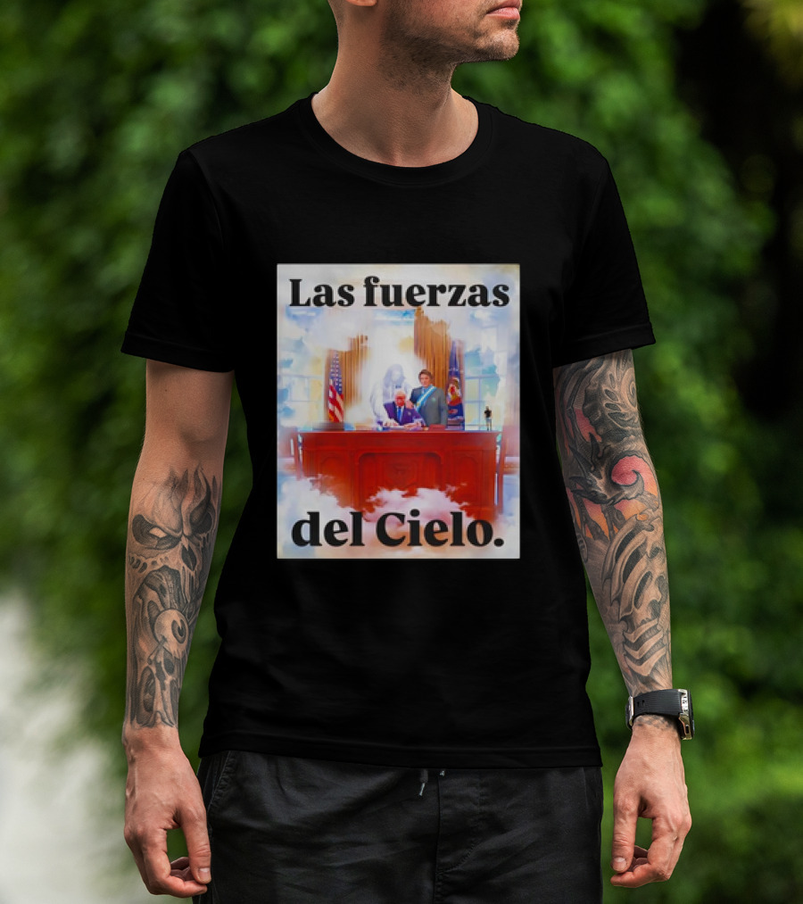 Las Fuerzas Del Cielo Argentina Heavenly Support T-Shirt