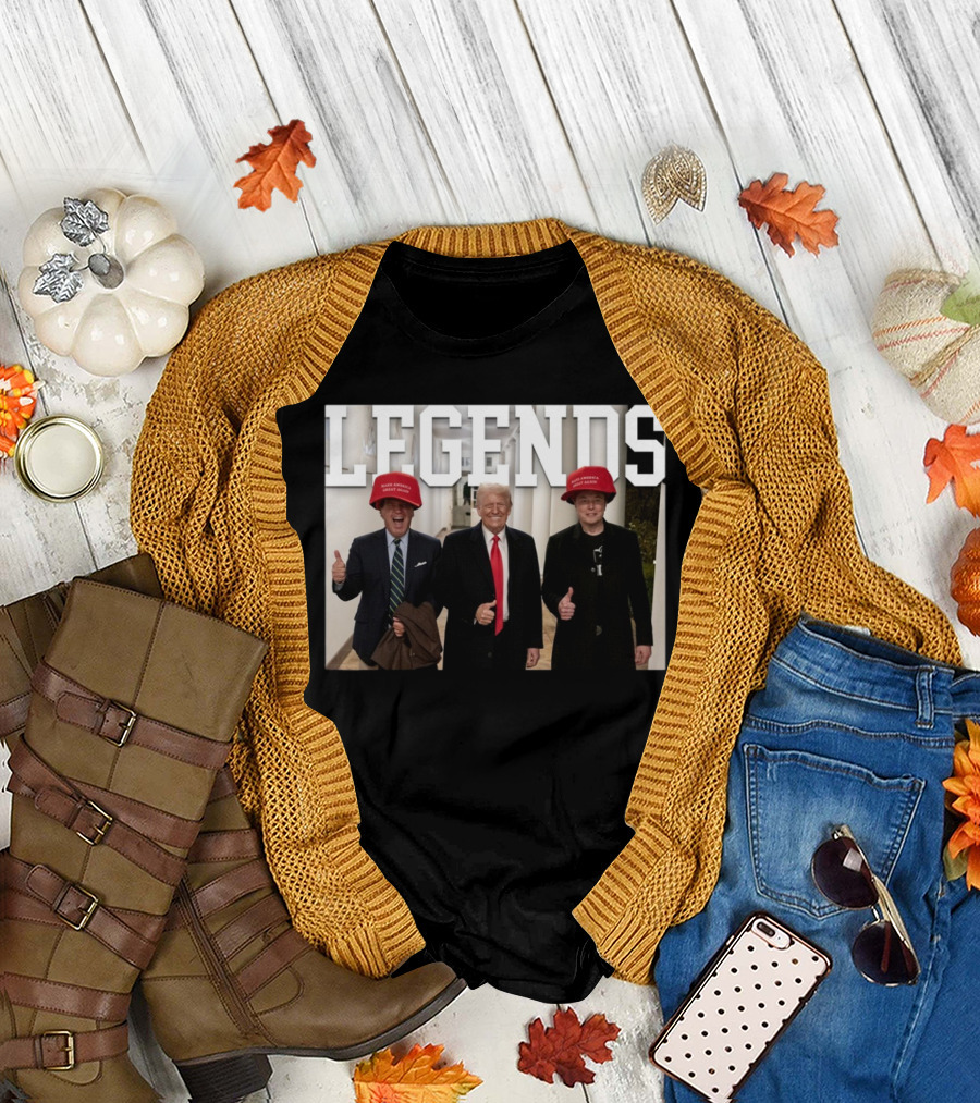 LEGENDS Team Trump Vance Musk Make America Great Again T-Shirt