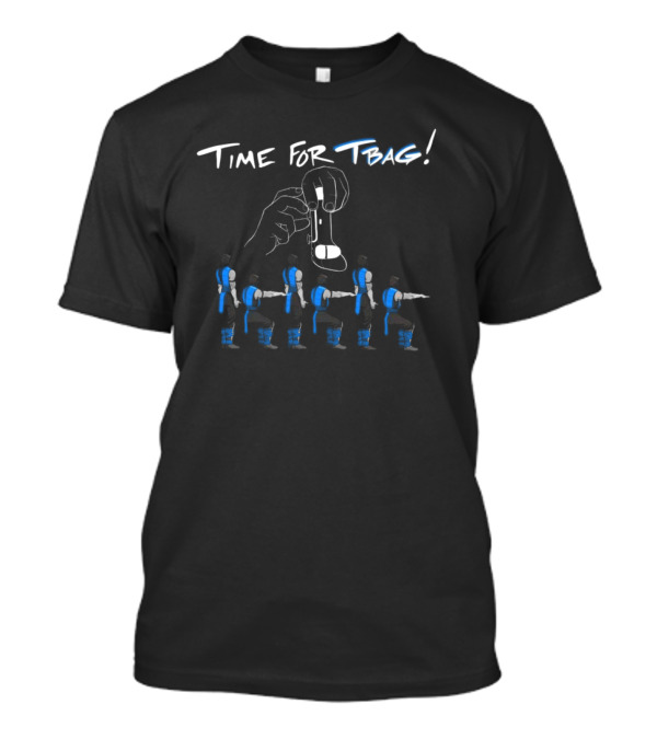 Lin Kuei Armory Time For T-Bag Mortal Kombat Sub-Zero Parody T-Shirt