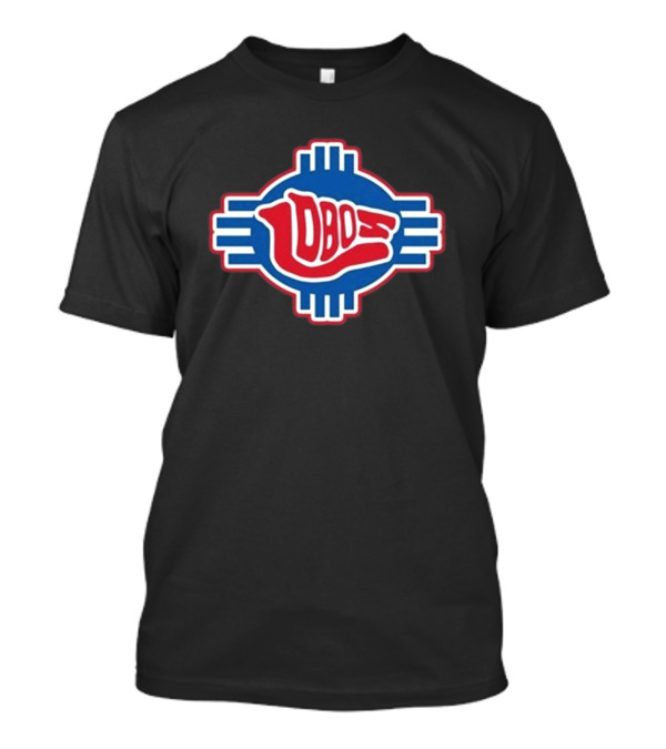 Lobo Lobos Zia Symbol Design T-Shirt