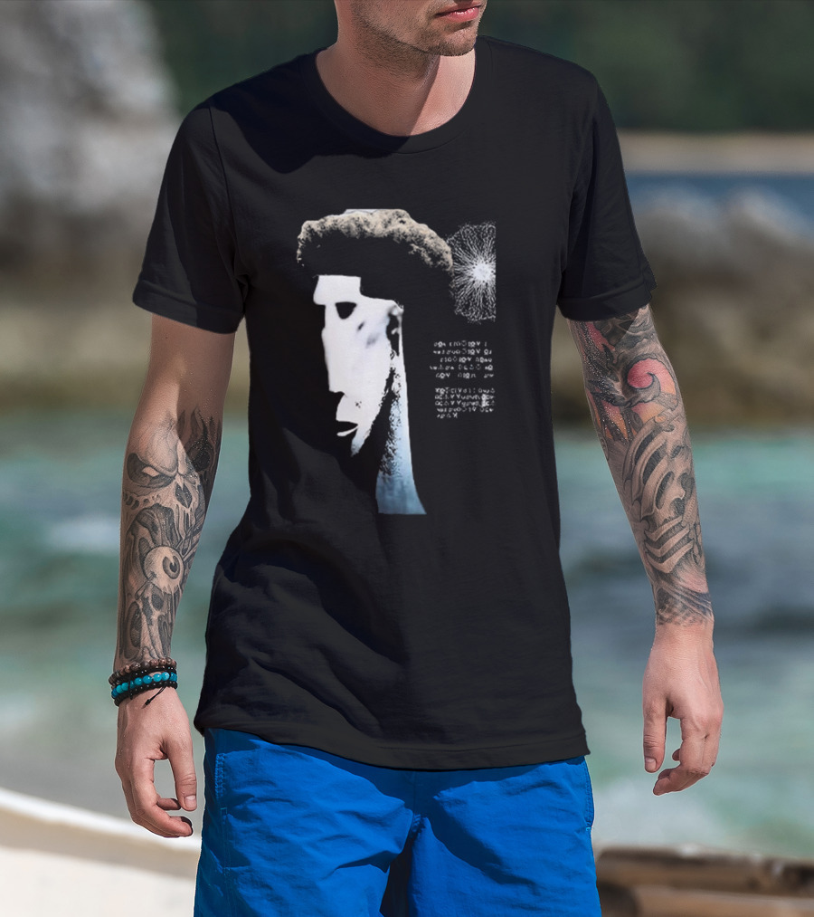 Locked In Ninja Haircut Low Taper Fade X Locked In Alien Remix Text Elements T-Shirt