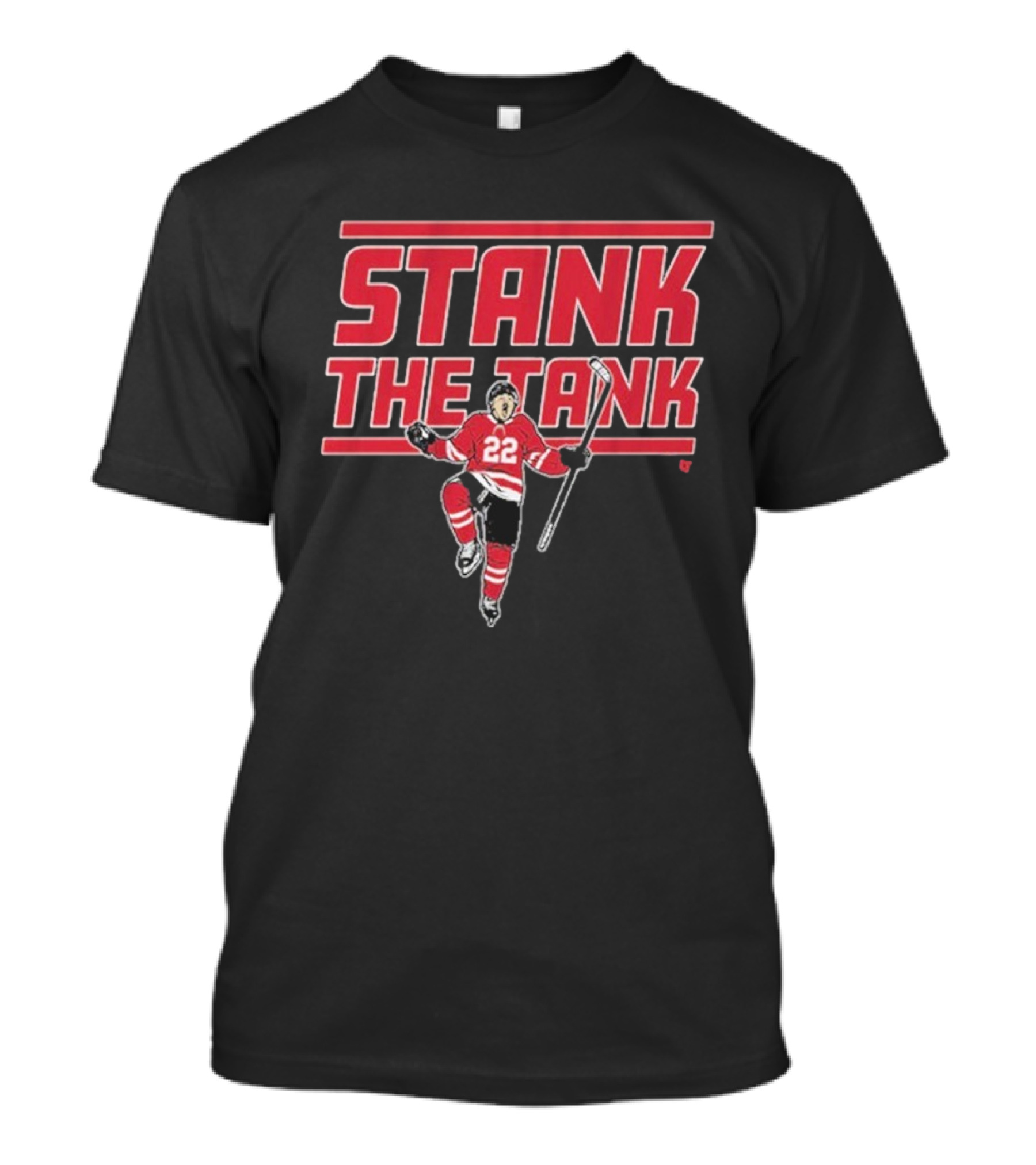 Stank The Tank Logan Stankoven Hockey 22 T-Shirt