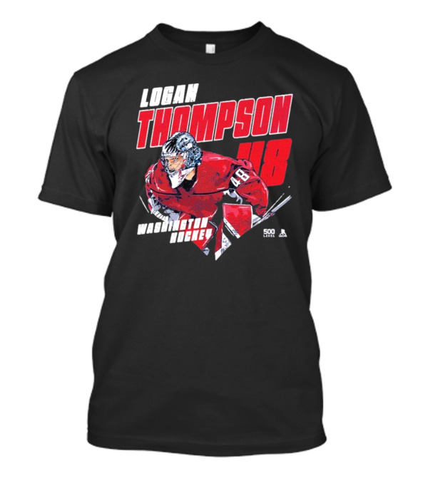 Logan Thompson Washington Hockey 48 Diamond Sports Graphic T-Shirt