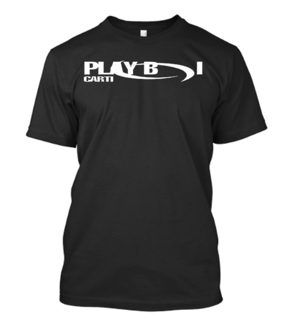 Playboi Carti I Am Music Disc Swirl Logo T-Shirt