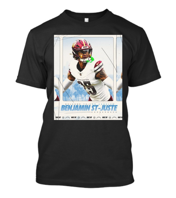 Welcome To Los Angeles Benjamin St-Juste Cornerback Bolt Up T-Shirt