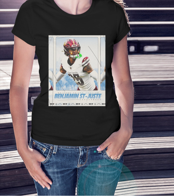 Welcome To Los Angeles Benjamin St-Juste Cornerback Bolt Up T-Shirt