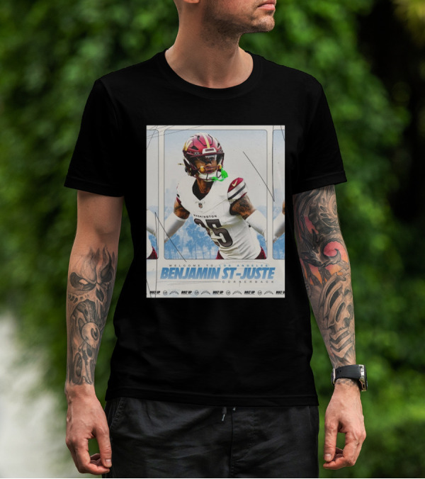 Welcome To Los Angeles Benjamin St-Juste Cornerback Bolt Up T-Shirt