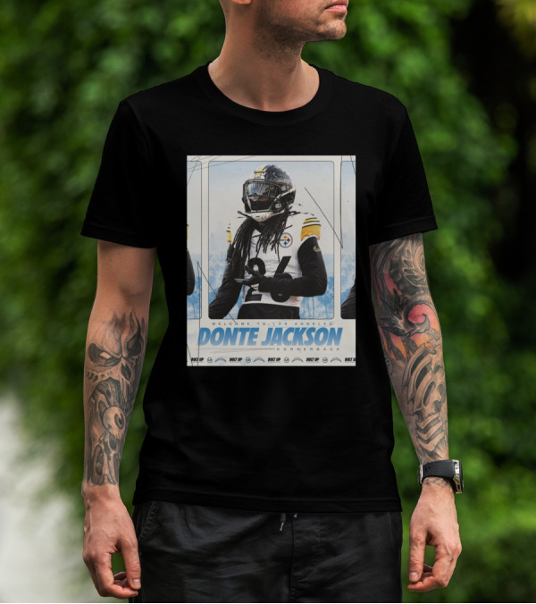 Los Angeles Welcome Donte Jackson Cornerback Bolt Up Action Jackson T-Shirt