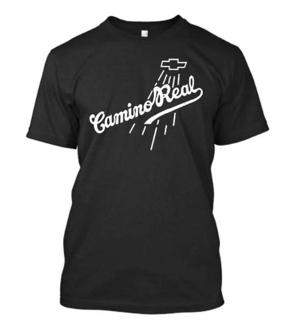 Los Angeles Dodgers Teoscar Hernandez Camino Real Chevrolet Logo T-Shirt