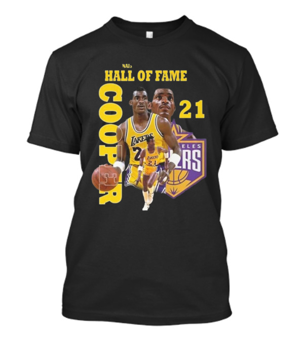 Los Angeles Lakers Hall Of Fame Cooper 21 T-Shirt