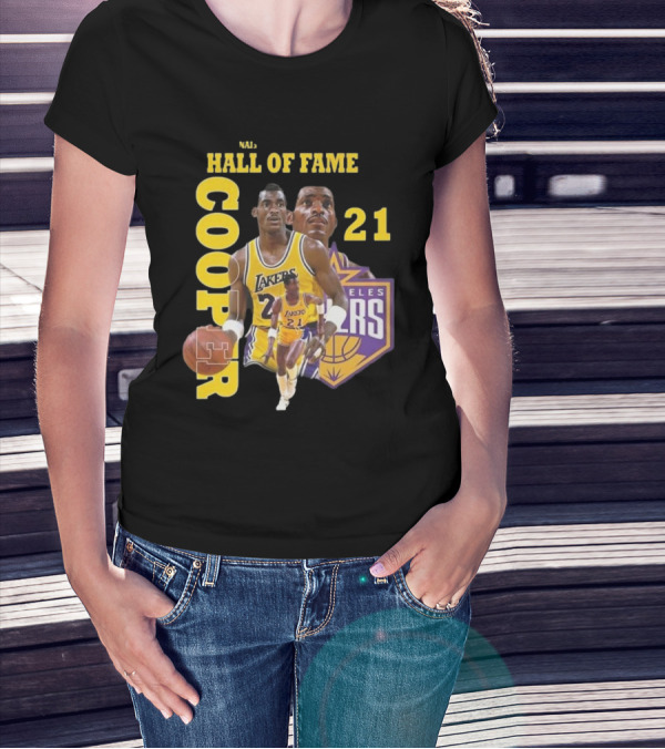 Los Angeles Lakers Hall Of Fame Cooper 21 T-Shirt