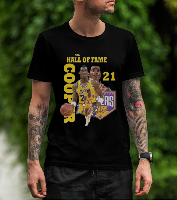 Los Angeles Lakers Hall Of Fame Cooper 21 T-Shirt
