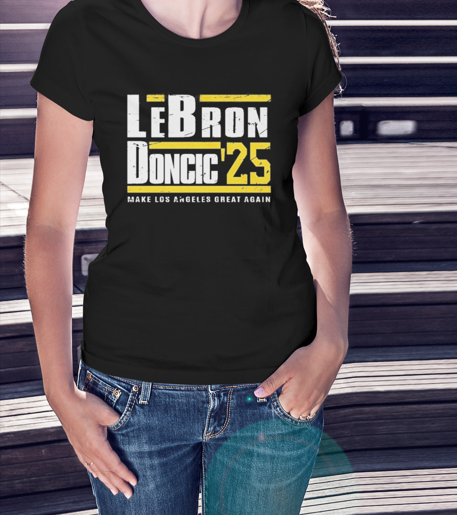 LeBron Doncic '25 Make Los Angeles Great Again T-Shirt