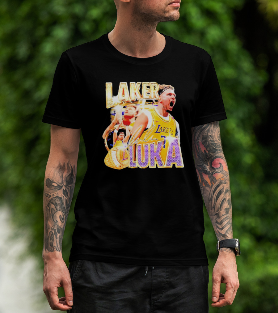 Laker Luka Doncic Lakers Basketball Vintage Style T-Shirt