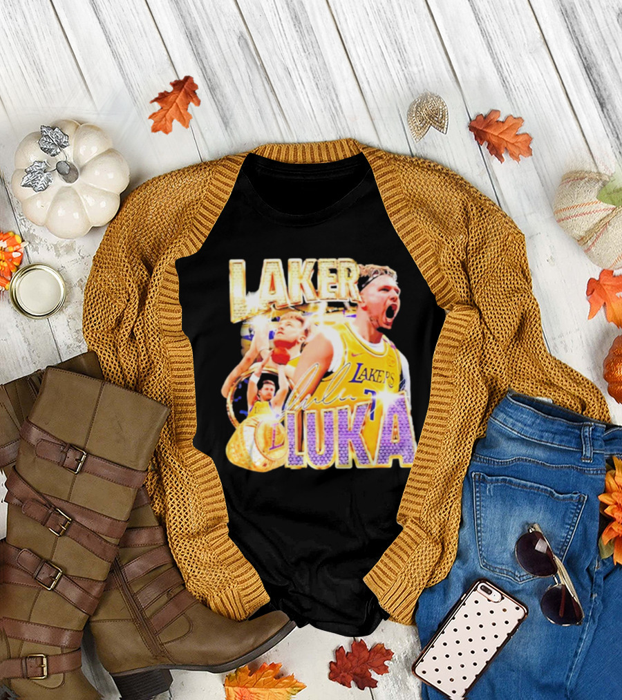 Laker Luka Doncic Lakers Basketball Vintage Style T-Shirt