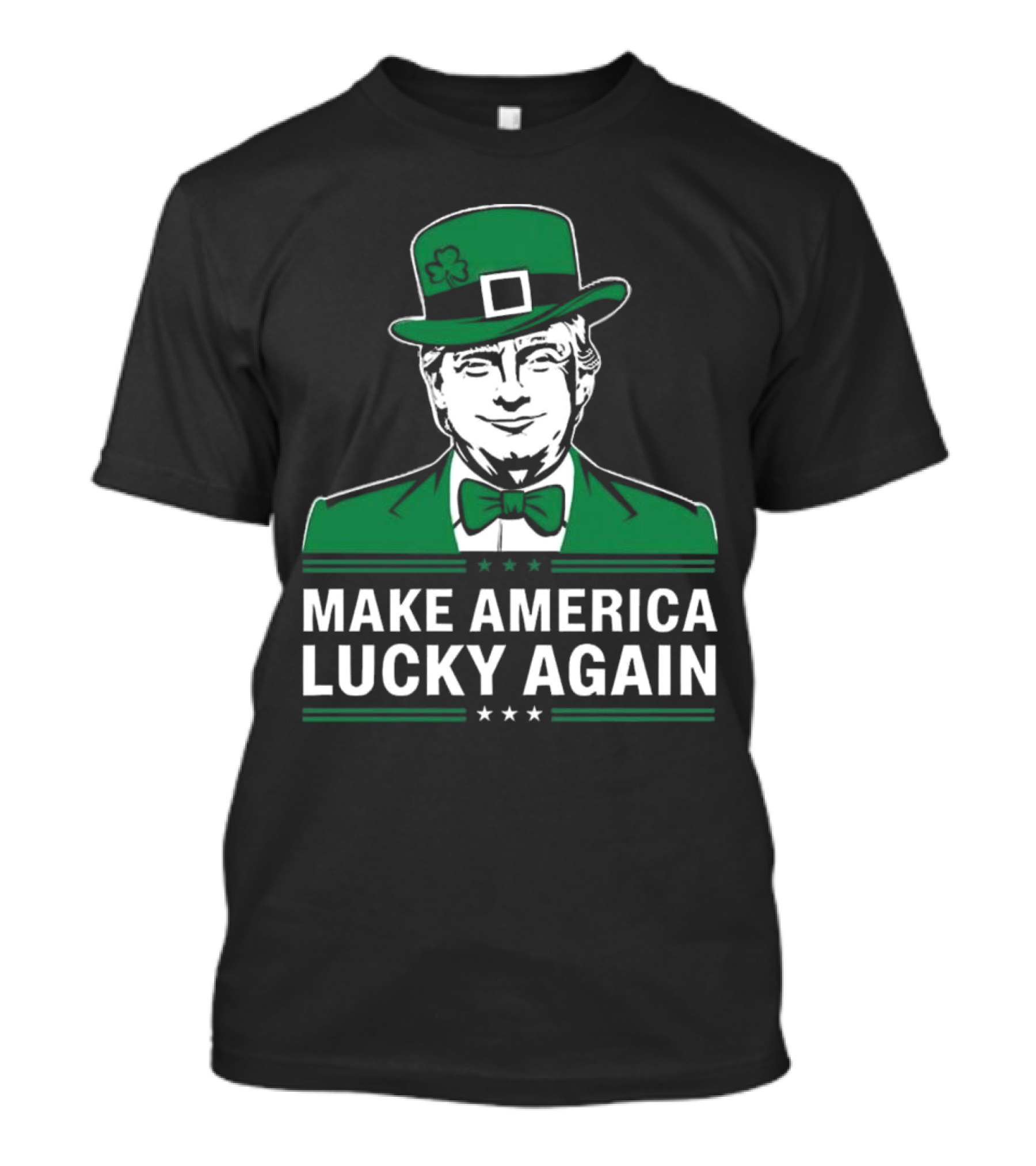 St. Patrick’s Day 2025 Trump Make America Lucky Again T-Shirt
