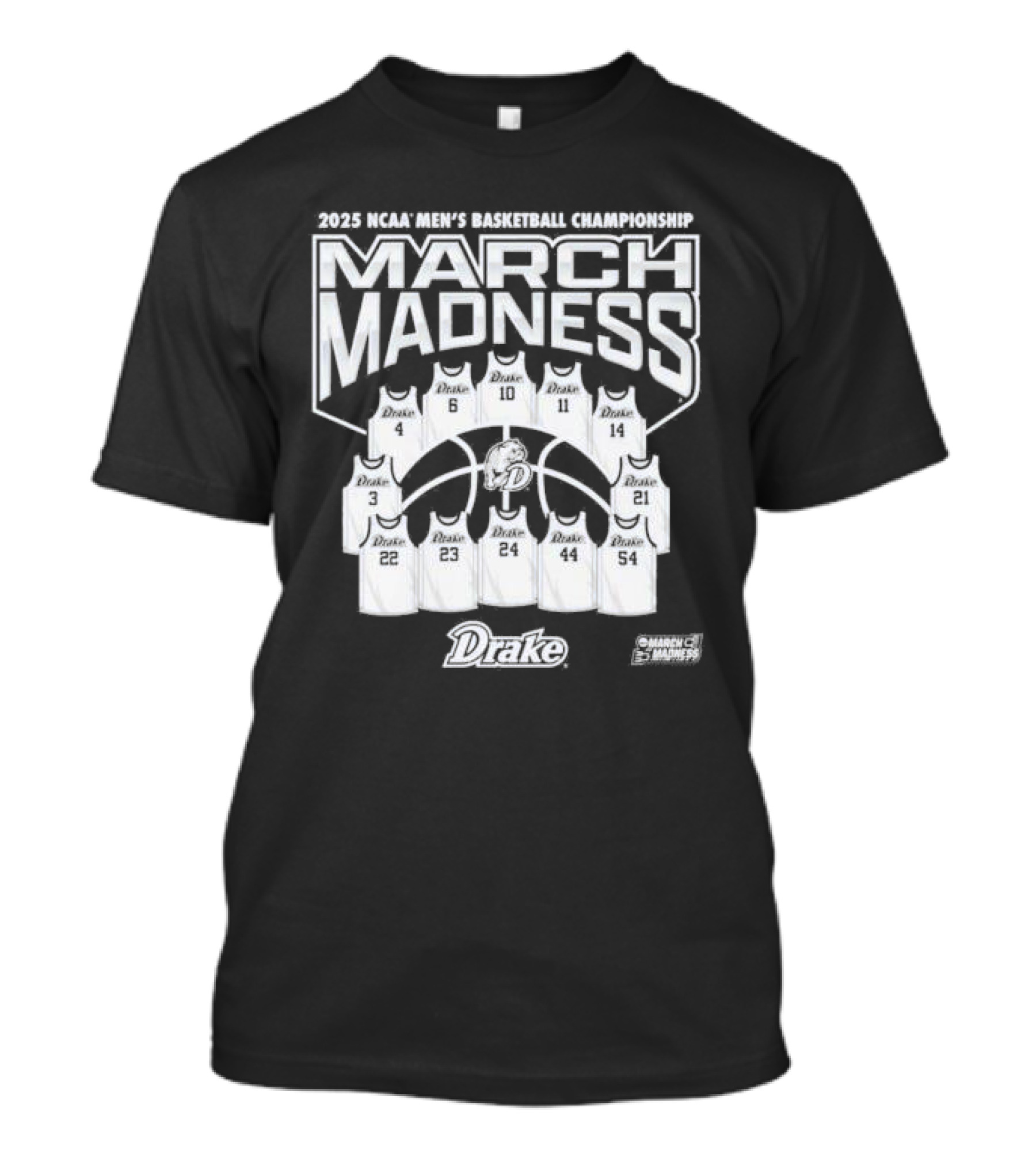 March Madness 2025 NCAA Men’s Basketball Championship Drake Bulldogs T-Shirt