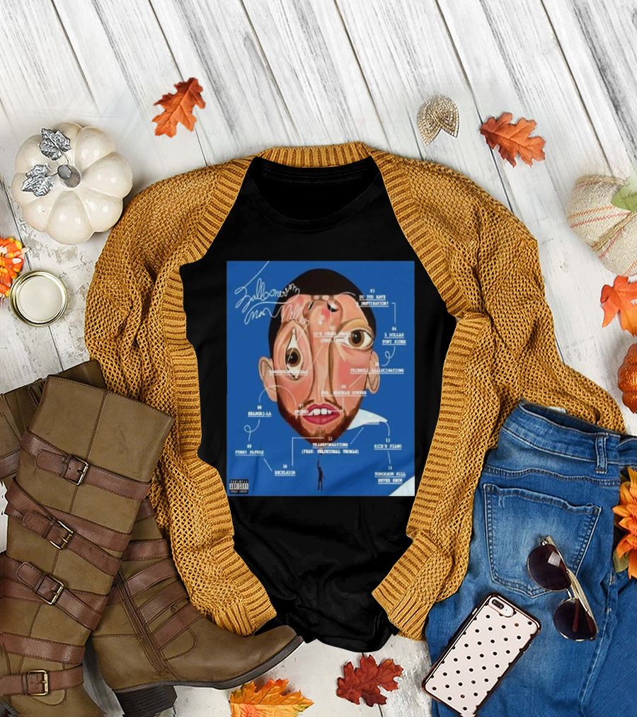 Balloonerism Mac Miller Full Tracklist Album Release January 17th 2025 T-Shirt