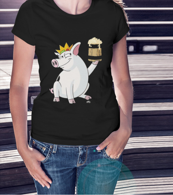 Merkimer Pig Cheers Crown Gildan Softstyle T-Shirt