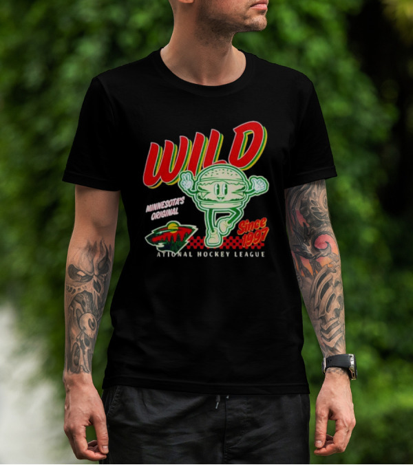Minnesota Wild Original Mascot Since 1997 National Hockey League T-Shirt