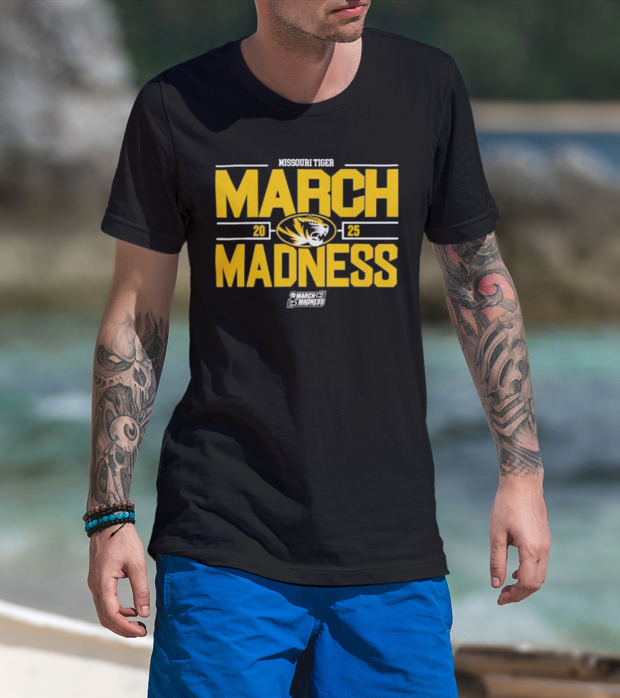 Missouri Tigers March Madness 2025 T-Shirt