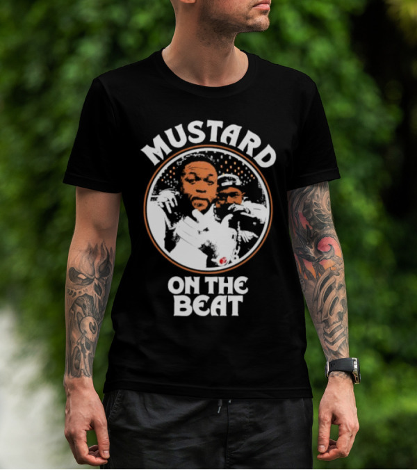 Mustard On The Beat DJ Mustard Circle Design T-Shirt