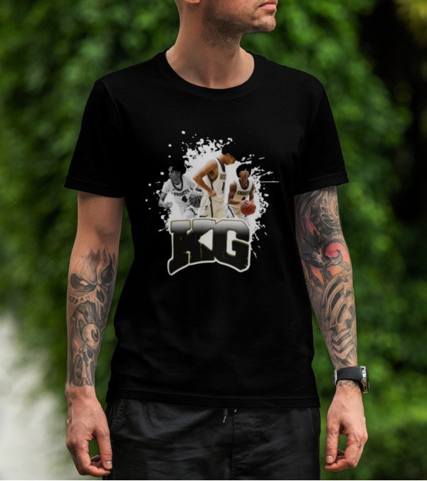 KG Knights Basketball Players Action Collage T-Shirt