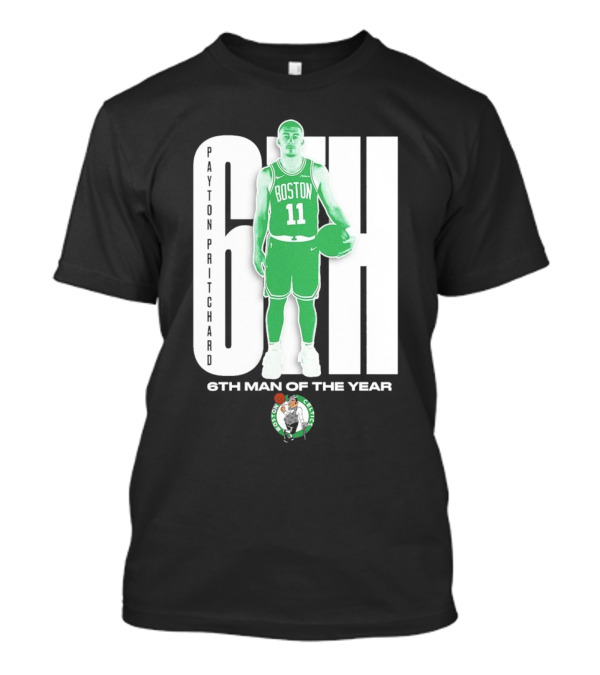 Boston Celtics 6th Man Of The Year Payton Pritchard T-Shirt