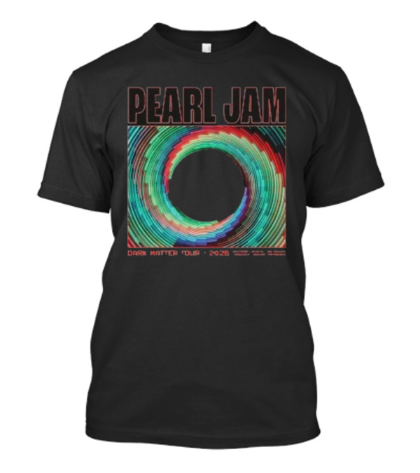 Pearl Jam Dark Matter Tour 2025 Tunnel Vision Exclusive T-Shirt