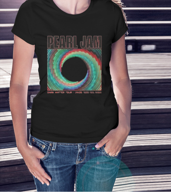 Pearl Jam Dark Matter Tour 2025 Tunnel Vision Exclusive T-Shirt