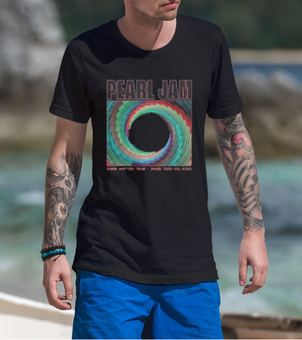 Pearl Jam Dark Matter Tour 2025 Tunnel Vision Exclusive T-Shirt