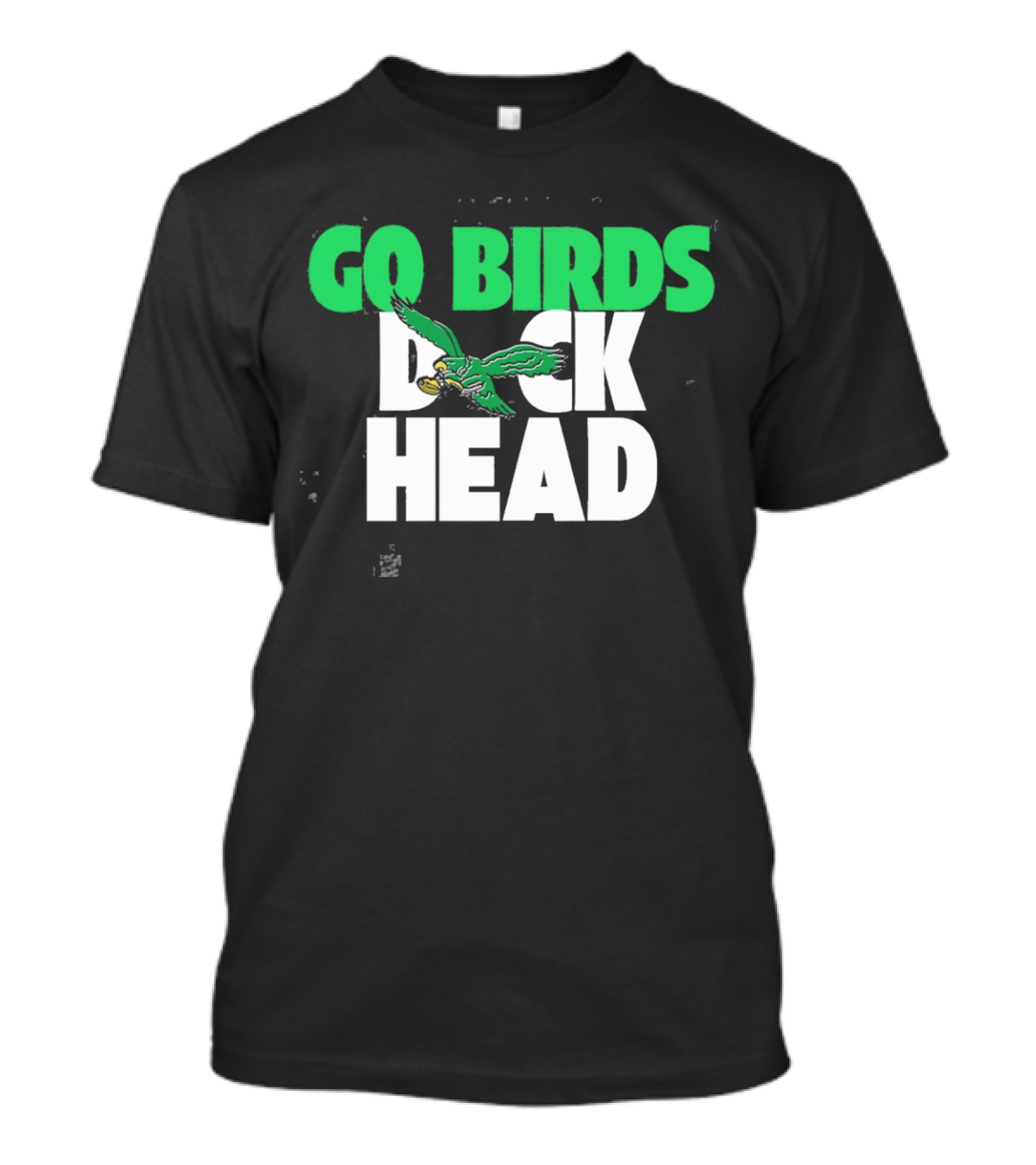 Philadelphia Eagles Go Birds Duck Head Super Bowl LIX Champions T-Shirt